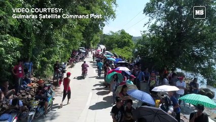Native wooden passenger boats resume the Guimaras-Iloilo City trips after DOTr lifted the suspension