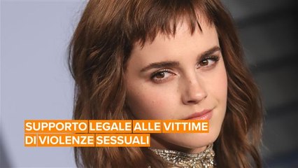 Emma Watson lancia per #Metoo un servizio di assistenza legale