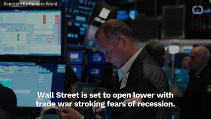 Wall Street To Open Low Over Fears Of Recession