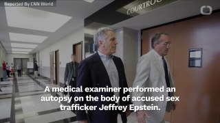 Jeffrey Epstein's Autopsy Needs More Information Before Conclusion Is Made