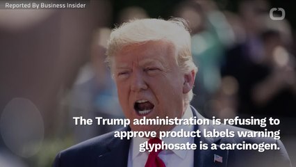 Trump Vetos Warning Labels For Roundup