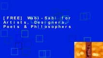 [FREE] Wabi-Sabi for Artists, Designers, Poets & Philosophers