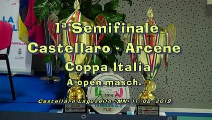 CASTELLARO -ARCENE (sintesi 1a semif.) 40a Coppa Italia A open m. 2019