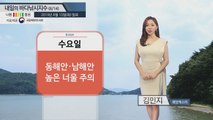 [내일의 바다낚시지수]8월14일 남부지방 시작 비 내려 동해 남해 비바람과 높은 물결 예상 / YTN