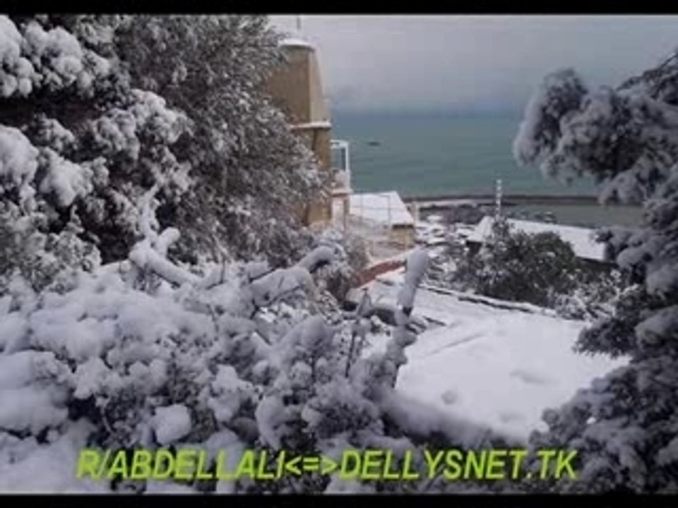 La neige sur dellys 2005