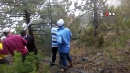 Kütahya'daki orman yangını kontrol altına alındı