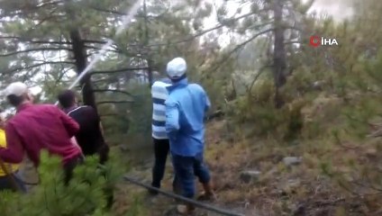 Kütahya'daki orman yangını kontrol altına alındı