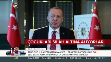 Etekleri tutuşan PKK/PYD çocukları silah altına almaya başladı