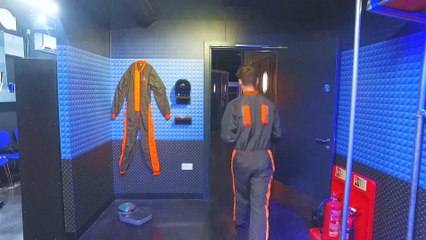 George Hancorn Takes On Bear Grylls Indoor Skydive!