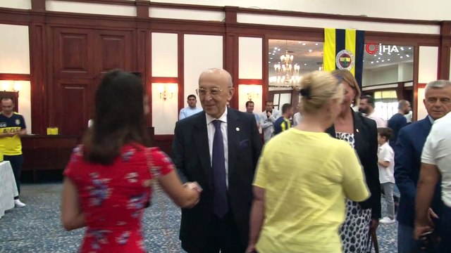 Fenerbahçe Kulübü'nde bayramlaşma töreni yapıldı