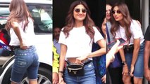 Shilpa Shetty adjusts her pant in front of media, VIRAL VIDEO | Boldsky