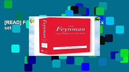 [READ] Feynman Lectures on Physics, boxed set