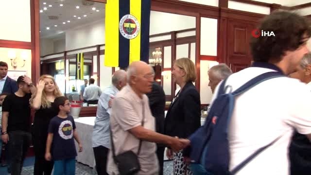 Fenerbahçe Kulübü'nde bayramlaşma töreni yapıldı
