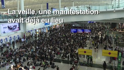 Hong Kong: nouvelle manifestation à l'aéroport international
