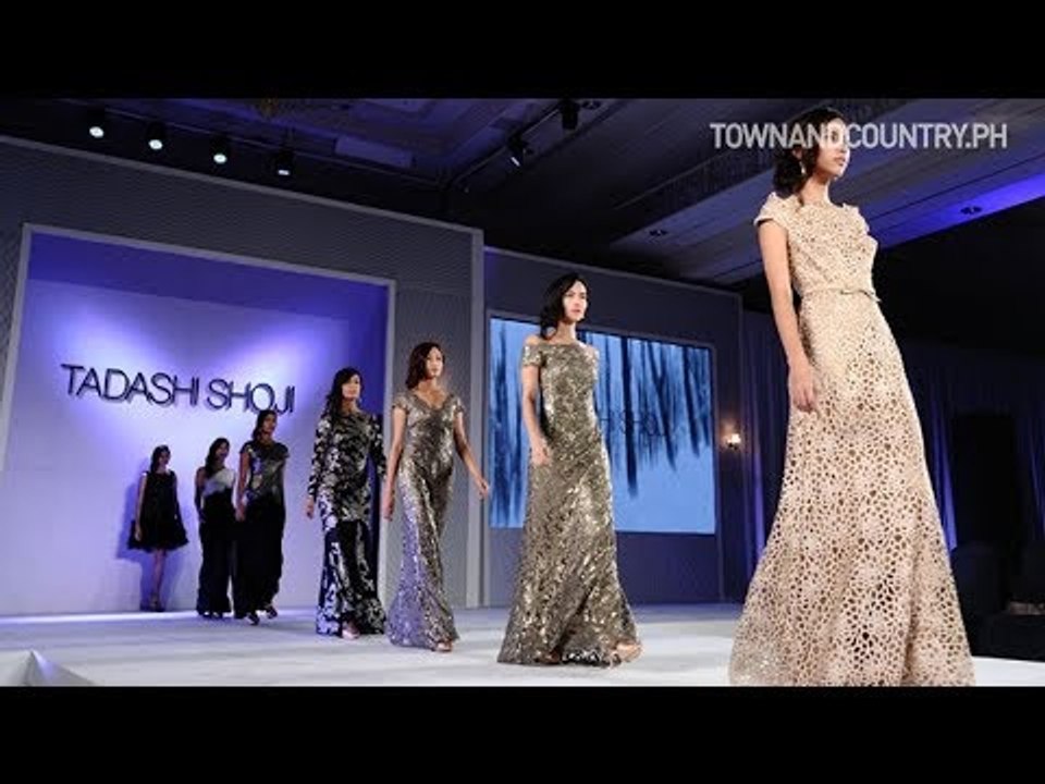 Backstage at Tadashi Shoji's Fashion Show | Town & Country Philippines
