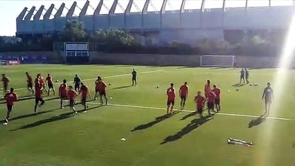 Primer Entrenamiento De Pedro Porro Con El Valladolid