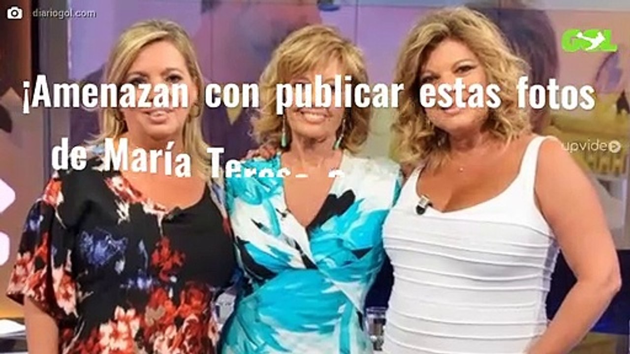 ¡Amenazan con publicar estas fotos de María Teresa Campos! (y “es para hundirla”)
