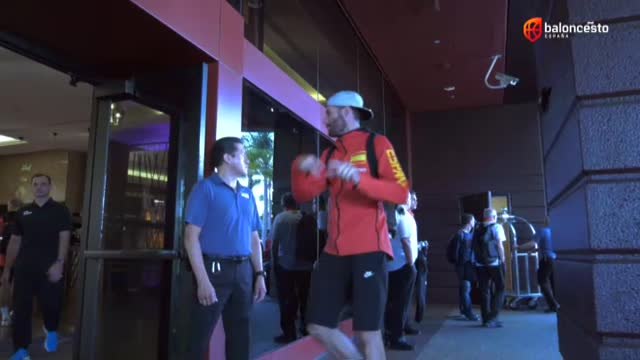 La selección de baloncesto ya descansa en California