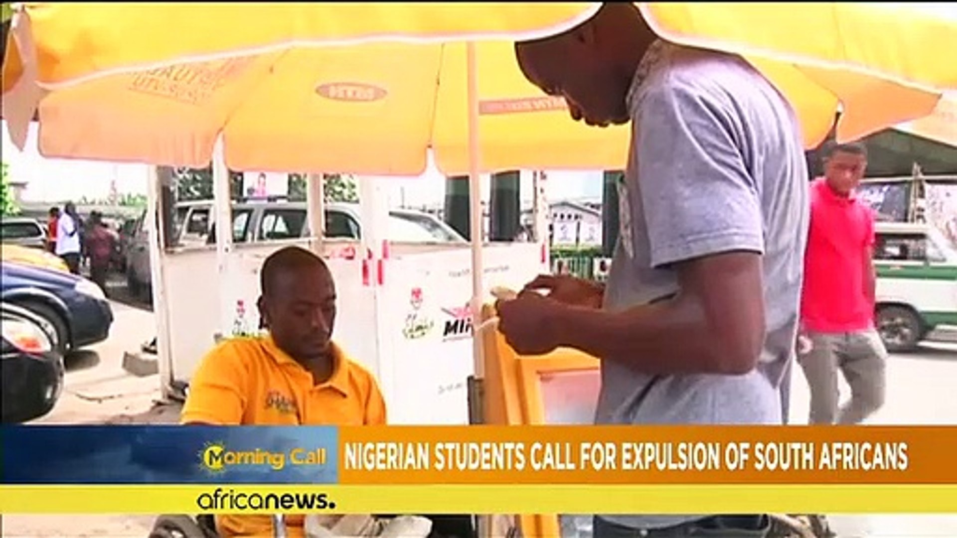 ⁣Nigerian students call for expulsion of South Africans [The Morning Call]