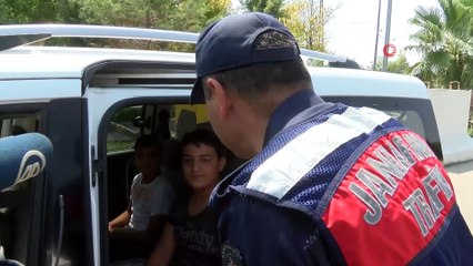 Emniyet kemeri takan sürücülere tatil hediyesi