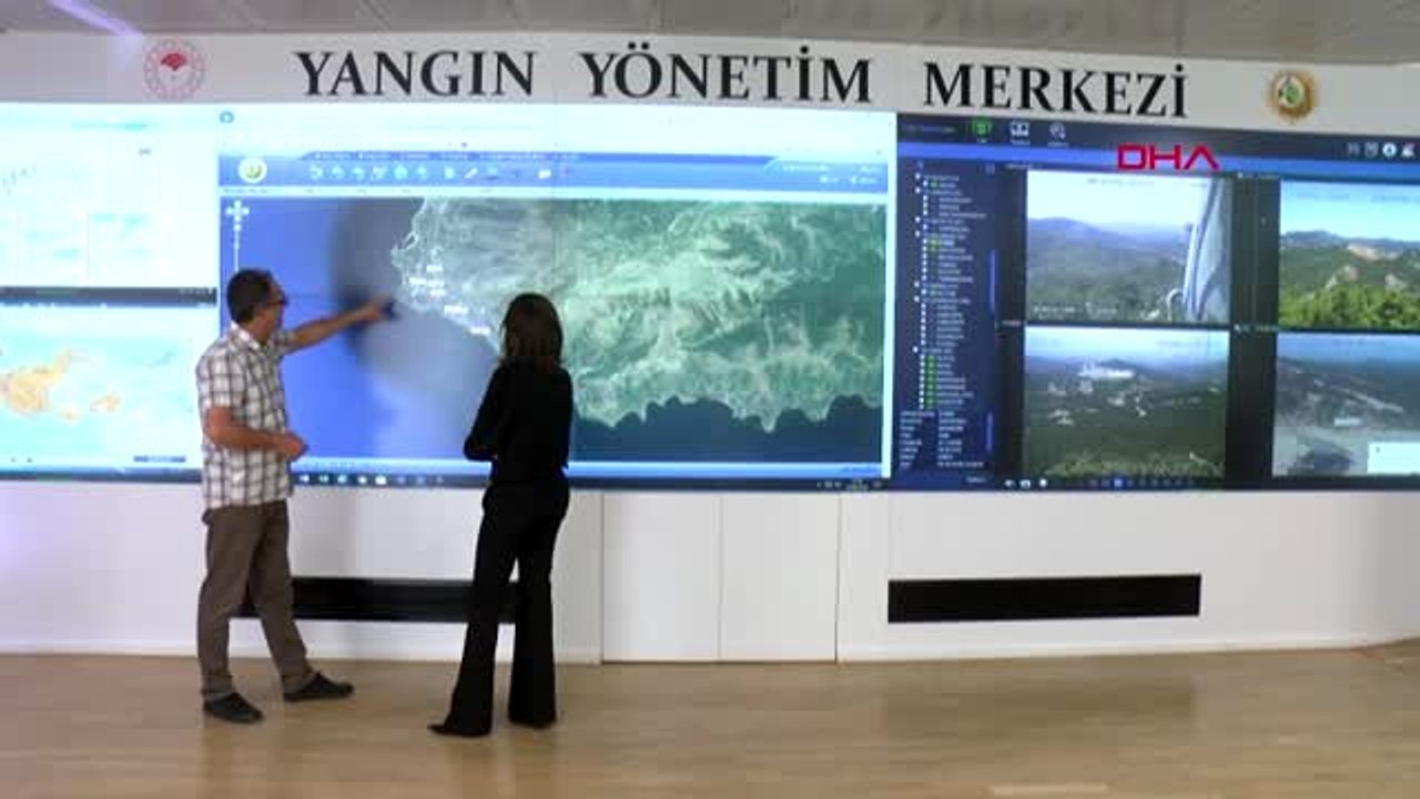 Orman yangınları 24 saat takip ediliyor