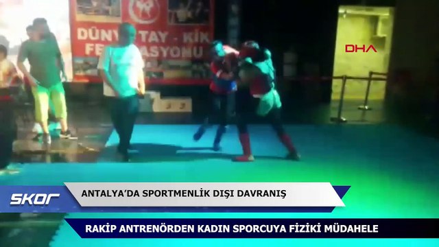 Sportmenlik 'nakavt' oldu
