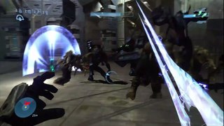 Halo 3 Covie - Third Tower battles, Flood army versus Hunters
