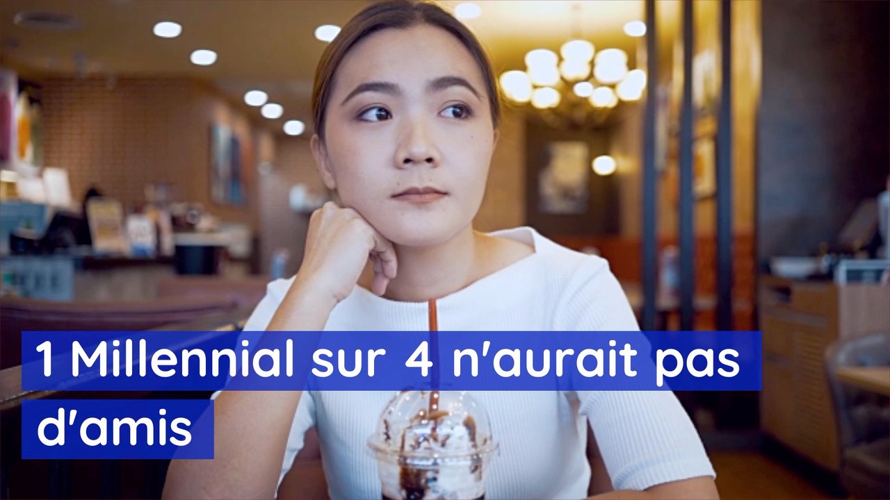 1 Millennial sur 4 n'aurait pas d'amis
