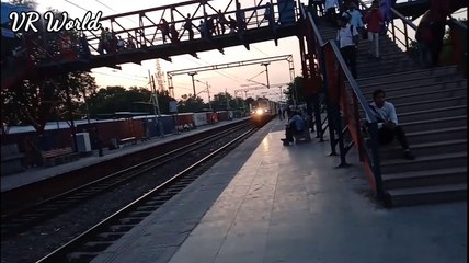 Indian Railway Superfast Train Evening Blast