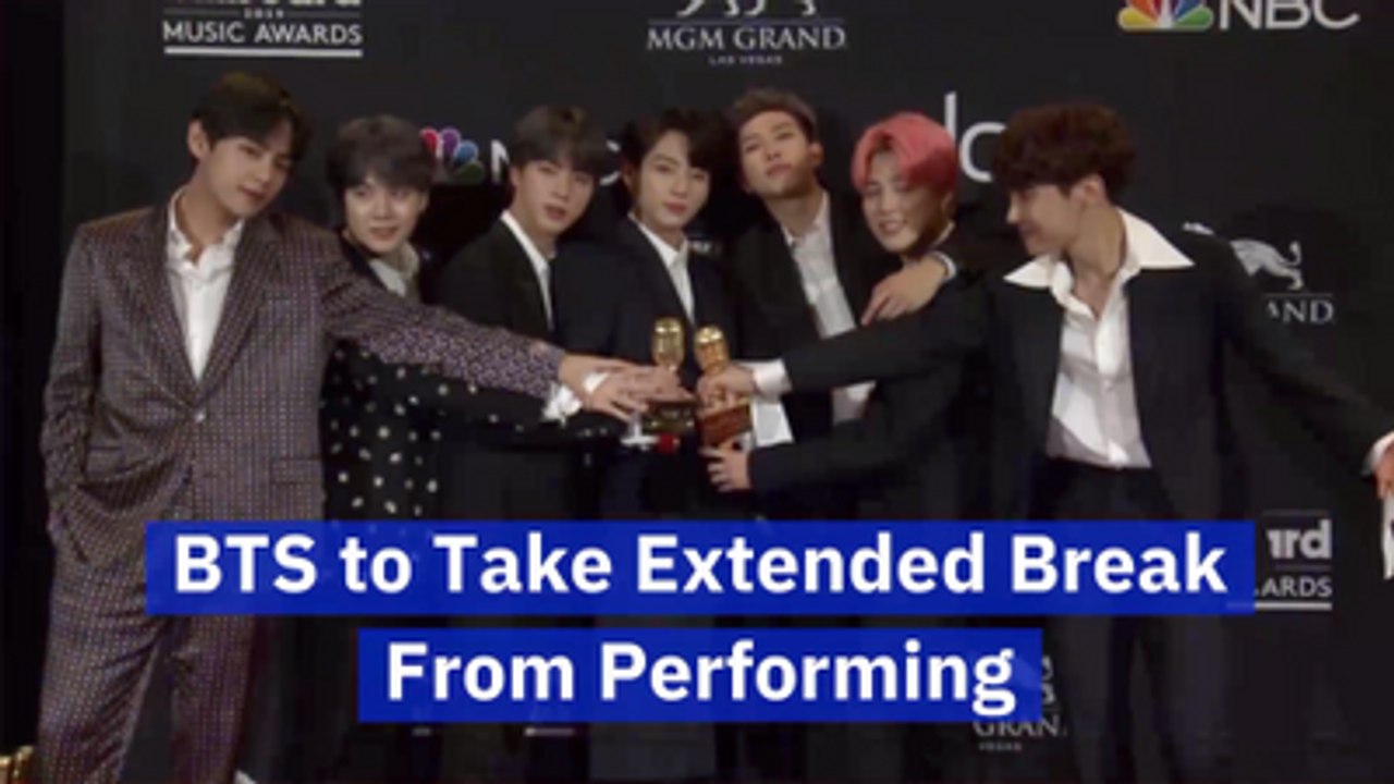 BTS Needs Some Time To Relax
