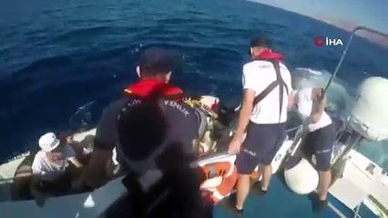 Denizde ölümüne kaçış