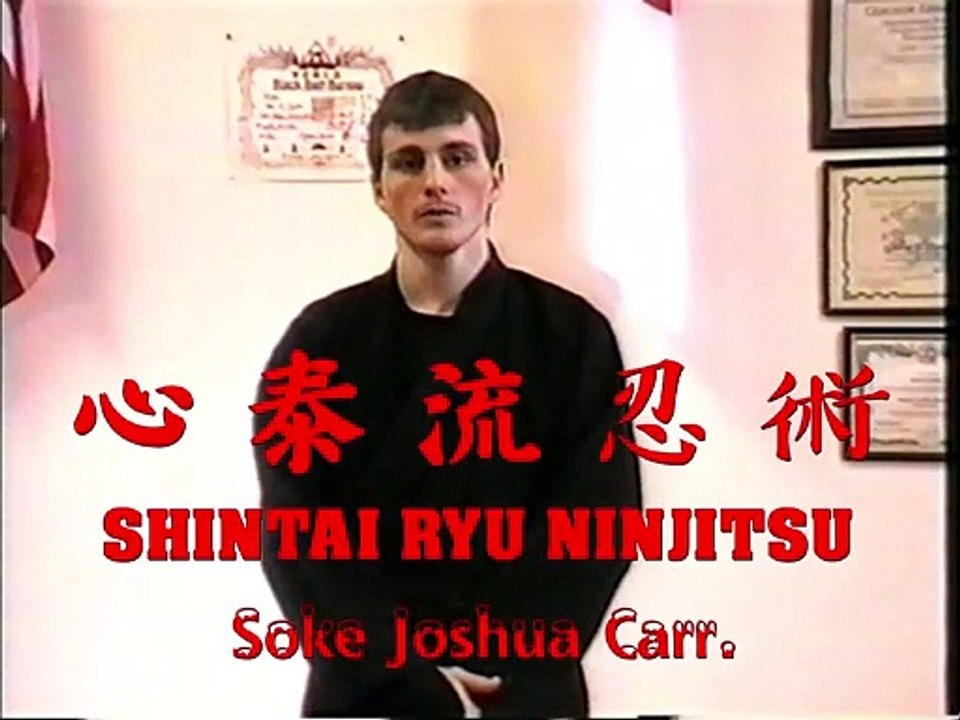 Shintai Ryu Ninjitsu by sensei Joshua Carr. Martial Arts Demonstration