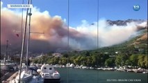 Marmara Adası Yangını’nda 80 Hektar Ormanlık Alan Kül Oldu