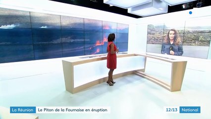 Piton de la fournaise: trois jours d'éruption continue