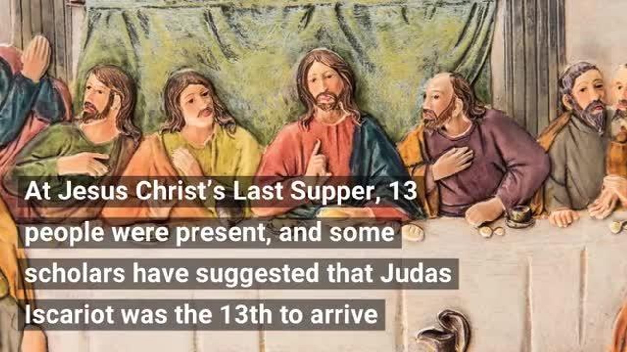 Friday the 13th's biblical origins