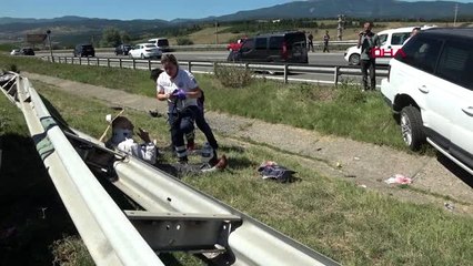 Takla atan cipte aynı aileden 4 kişi yaralandı