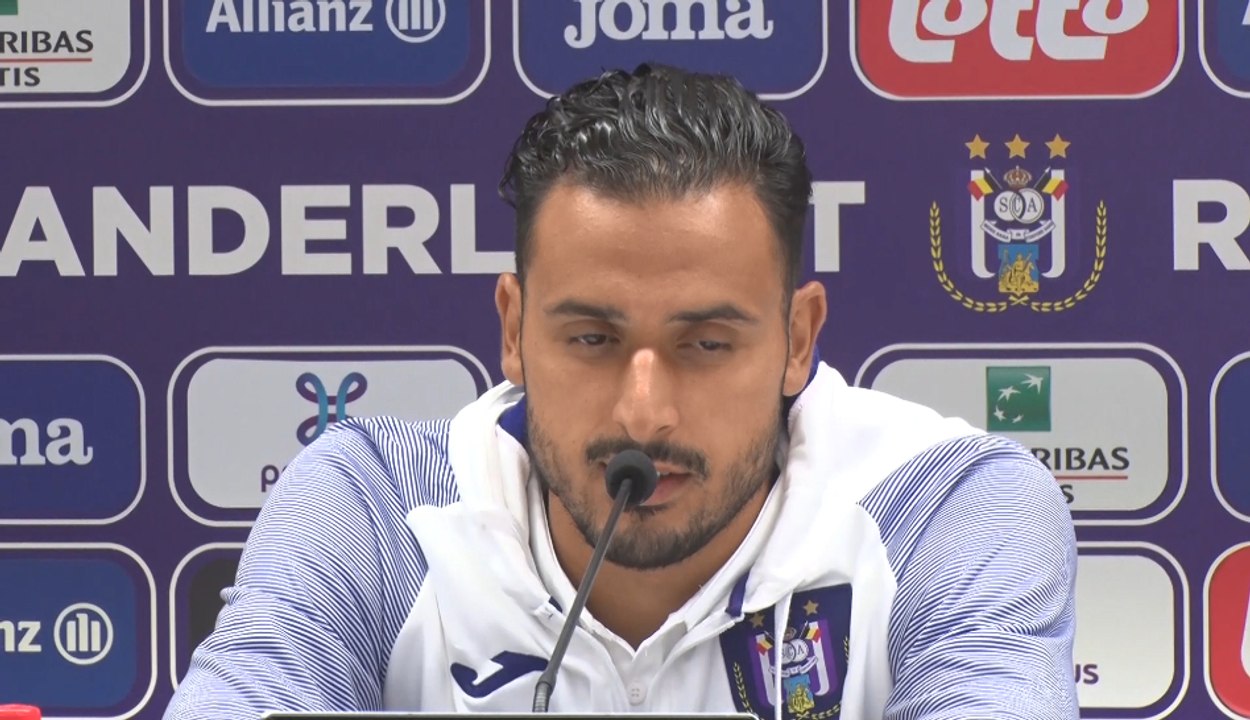 "Anderlecht était dans ma tête depuis que Vincent Kompany m'en avait parlé lors du dernier rendez-vous international" (Nacer Chadli)