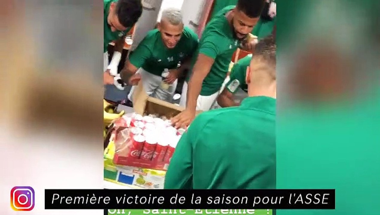 Le parc des Princes est déjà chaud - Première victoire de la saison pour l'ASSE