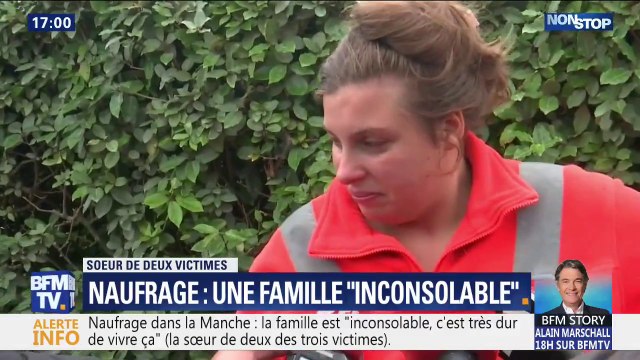 Naufrage dans la Manche: C'est très dur de vivre ça , témoigne la sœur de deux des trois victimes
