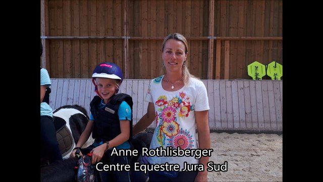 Laser game à cheval au centre équestre Jura Sud
