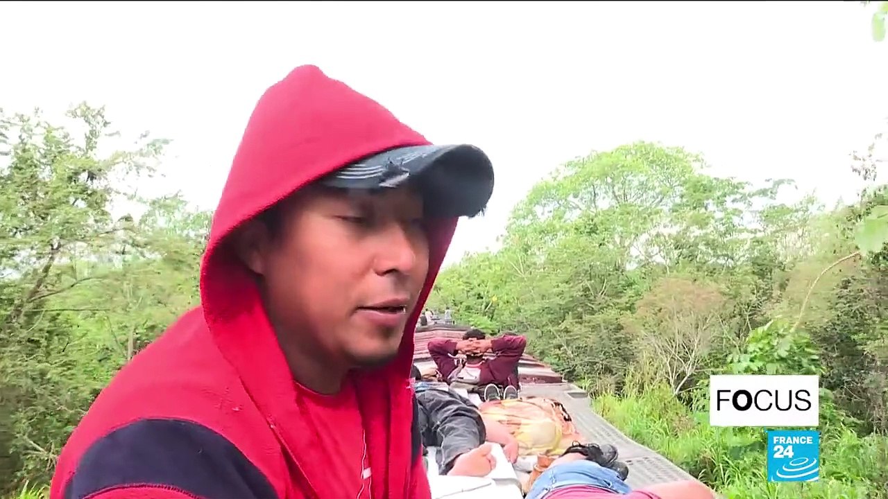 Mexique : à bord de "la Bestia", le train de marchandises emprunté par les migrants