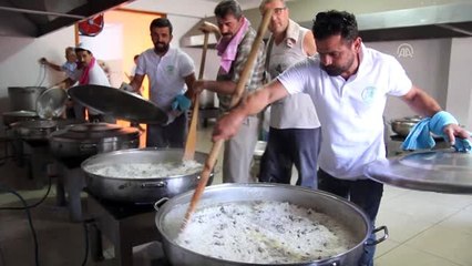 Kastamonu'da 127 yıldır sürdürülen "bayram pilavı" geleneği