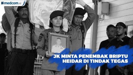 Jusuf Kalla Minta Aparat Segera Tindak Tegas Penembak Briptu Heidar
