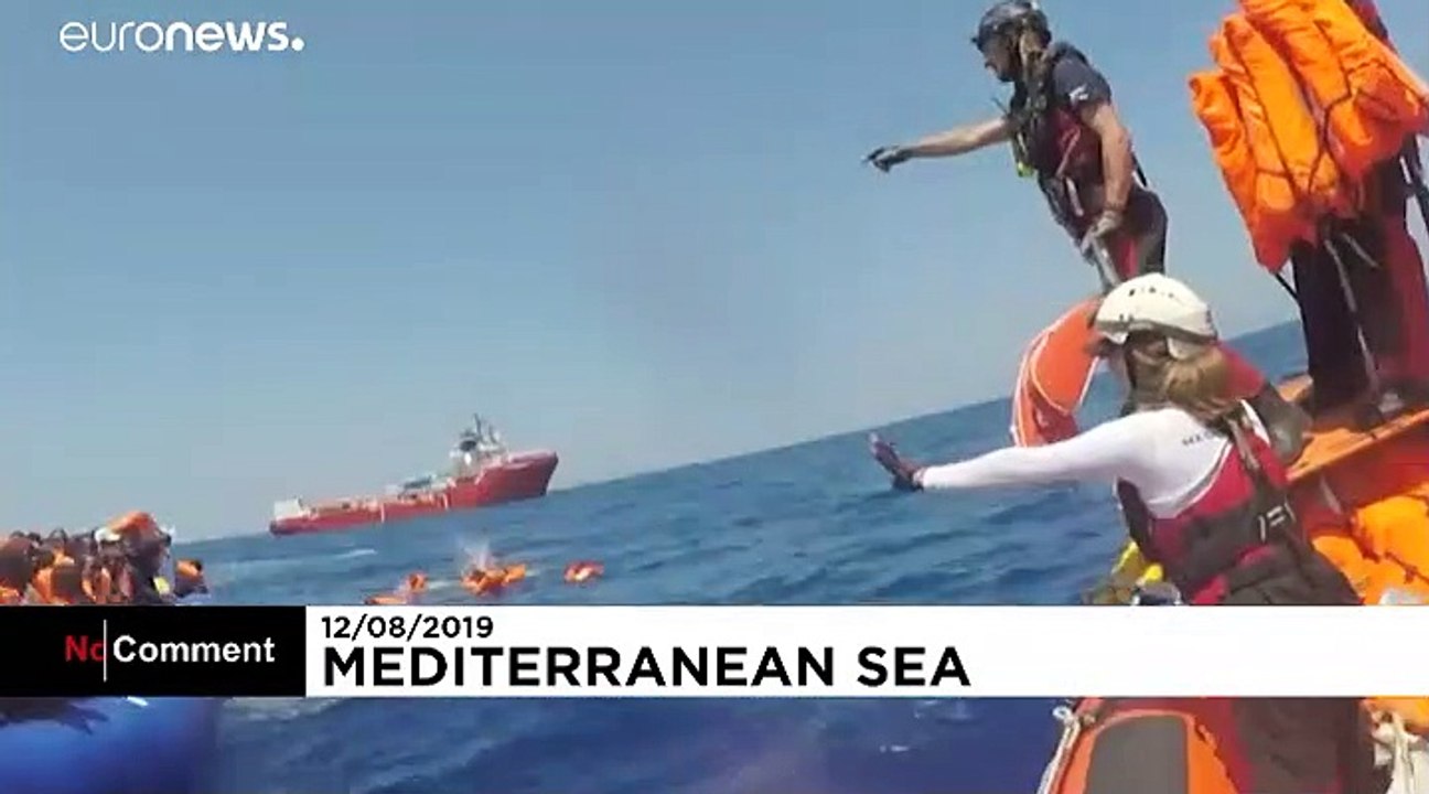 More than 500 rescued migrants on two NGO ships remain stranded