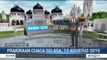 Prakiraan Cuaca Selasa, 13 Agustus 2019