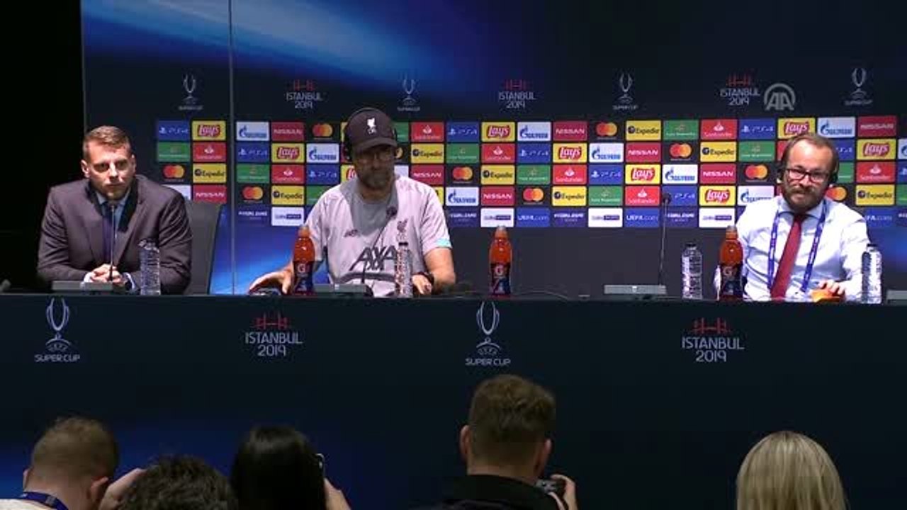 UEFA Süper Kupa maçına doğru -  Jurgen Klopp /...