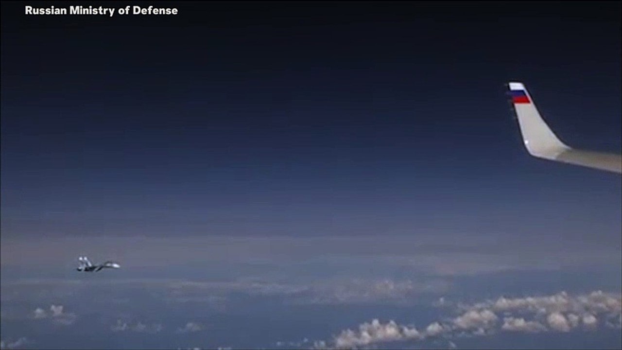 Russian Jet Reportedly Forces NATO Fighter From Defense Minister's Plane