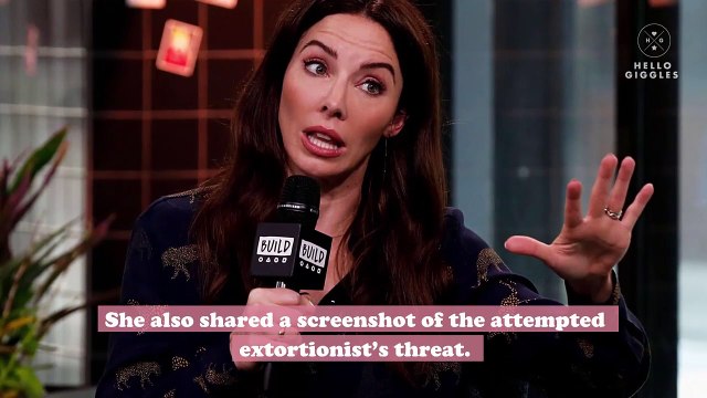 Whitney Cummings shared her own topless photo after an extortion attempt, and other celebs are posting photos in support