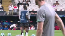 Keita limps out of training