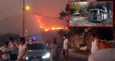 Marmara Adası'ndaki yangınla ilgili baba-oğul gözaltında
